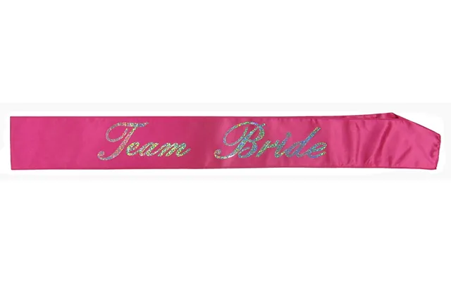Pink Team Bride Skærf