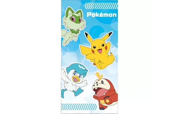 Pokemon Badehåndklæde 70x140 Cm.