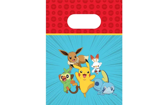 Pokemon Slikposer I Papir 4 Stk.