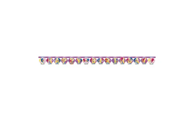 Shimmer & Shine Happy Birthday Banner 2 Meter