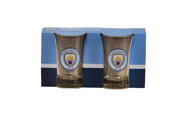 Shotglas Manchester City 2 Stk.