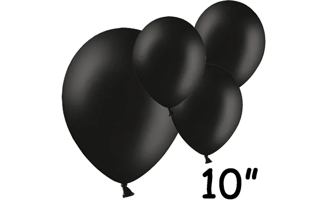 Sorte Balloner 10 - 100 Stk.