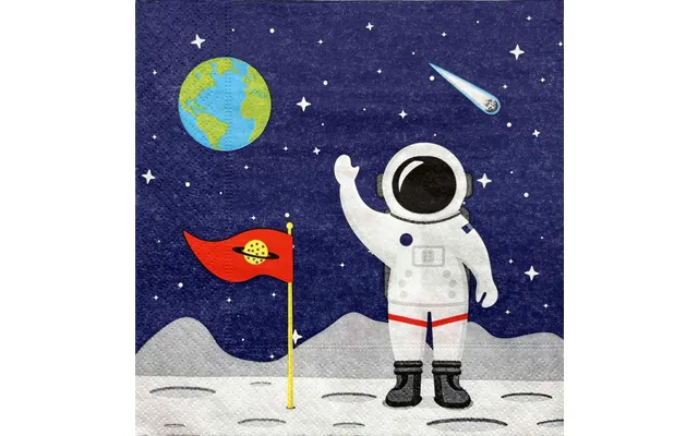 Space Party Servietter 20 Stk.