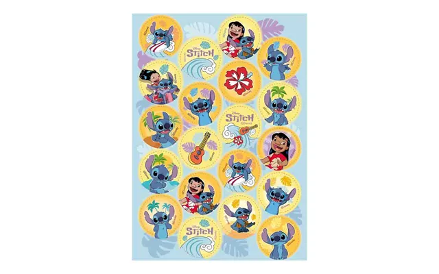 Stitch Mini Kagebilleder 20 Stk. - Sukkerfri
