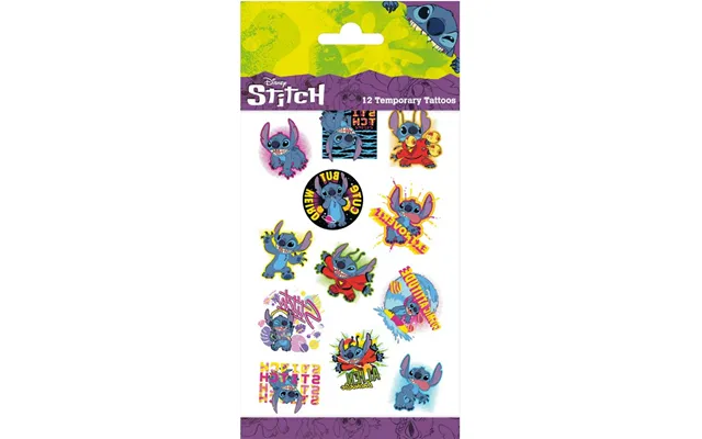 Stitch Tatoveringer 12 Stk.
