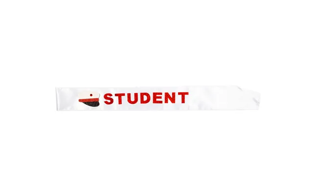 Studenter Skærf - Rød Hue