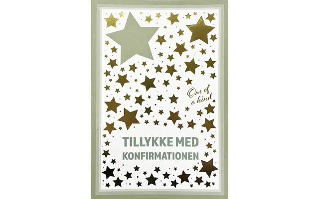 Telegram Til Konfirmation - Guldstjerner