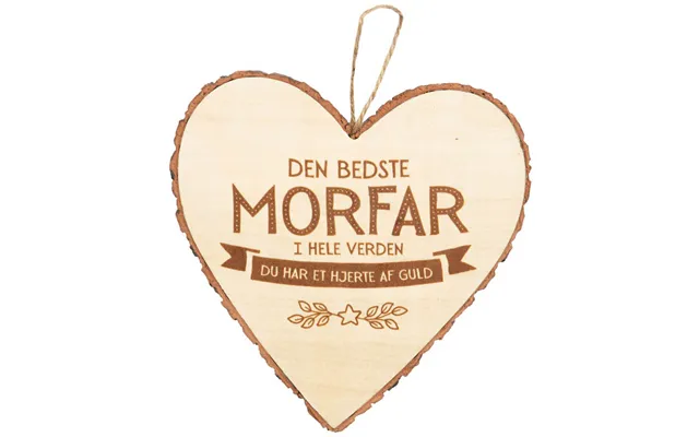 Træhjerte Den Bedste Morfar