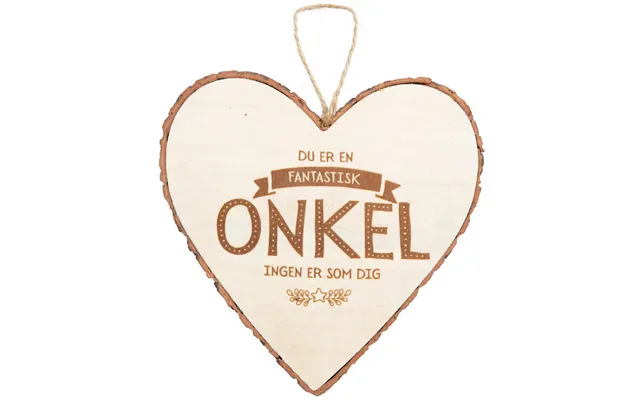 Træhjerte Fantastisk Onkel