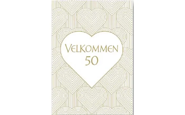 Velkommen - Velbekomme Sange Til Guldbryllup 10 Stk.
