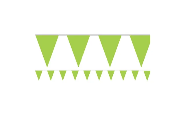 Vimpel Banner 4,5 M, - Limegrønt