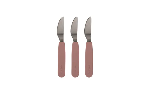 Silikone Knive 3-pak - Rose