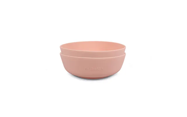 Silikone Skål 2-pak - Peach