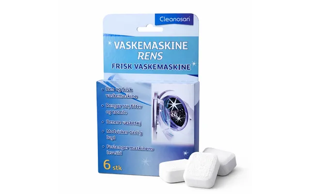 Tabs Til Vaskemaskine Med Afkalkende Effekt - 6 Stk