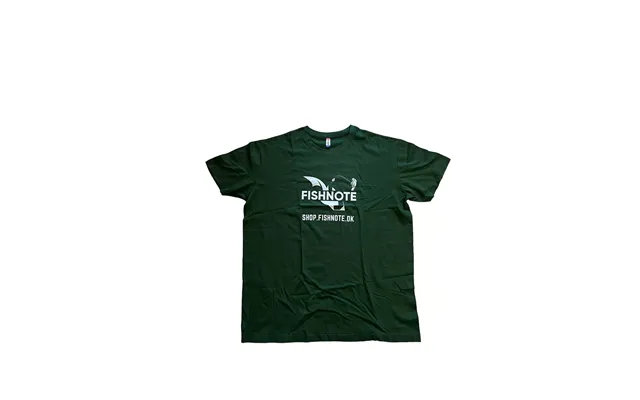 Fishnote T-shirt Mørkegrøn Xl