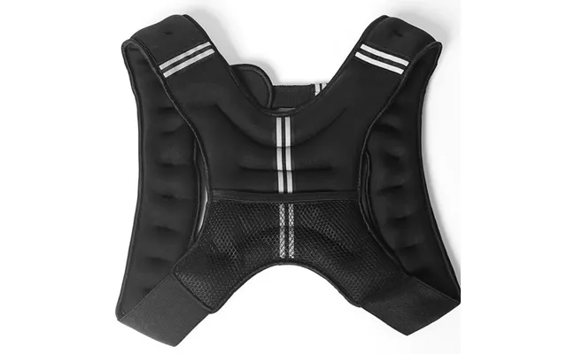 Vægtvest Sort Fast 10 Kg
