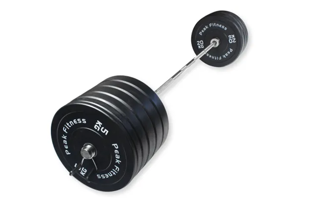 Peak Fitness - 198 Kg. Bumper Vægtsæt -