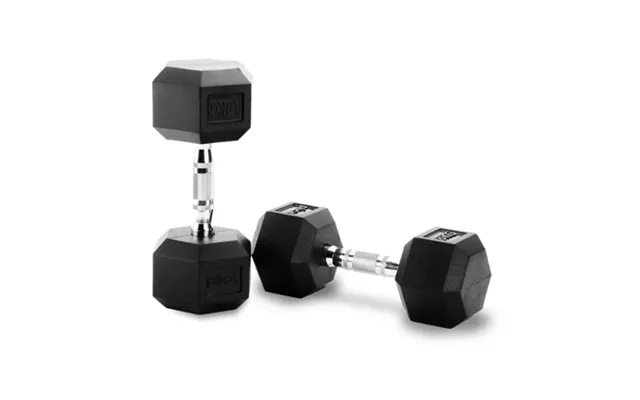 Peak Fitness - Hex Håndvægte 12.5-27.. Inkl. Stativ