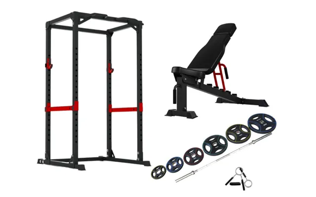 Peak Fitness - Power Rack Træningssæt