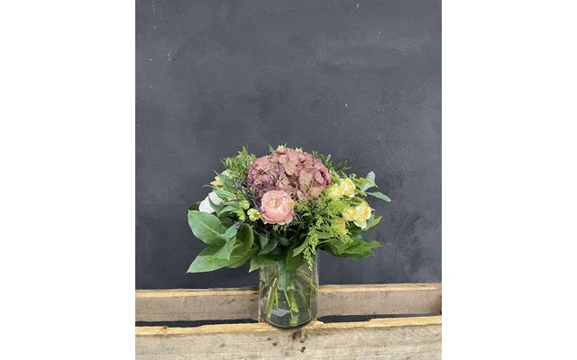 Hortensia Buket Lille - Samme Dags Levering