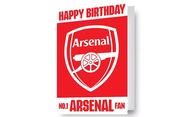 Arsenal 3d Fødselsdagskort