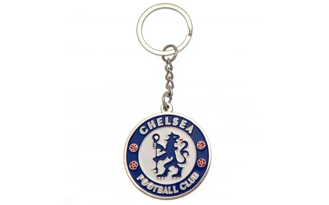 Chelsea F.c. Logo Nøglering - 45mm X 45mm