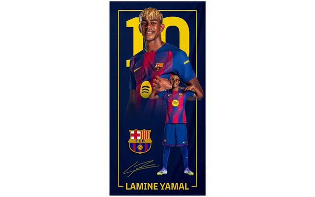 Fc Barcelona Lamine Yamal Håndklæde