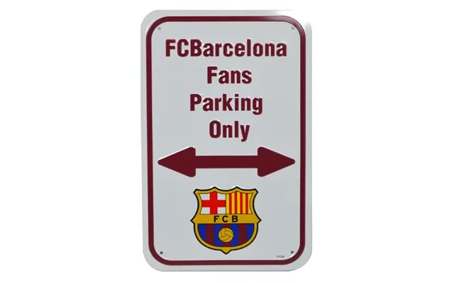 Fc Barcelona Parkerings Skilt
