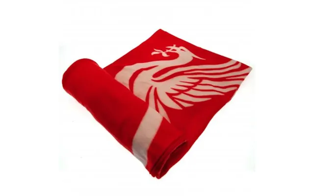Liverpool Fc Fleece Tæppe - Rød