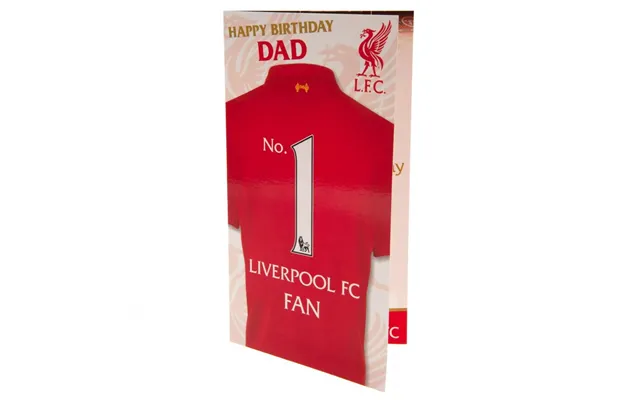 Liverpool Fc Fødselsdagskort Far