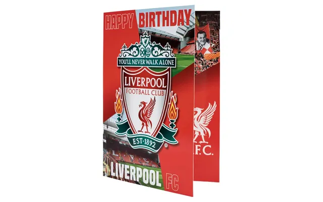 Liverpool Fc Fødselsdagskort Med Musik