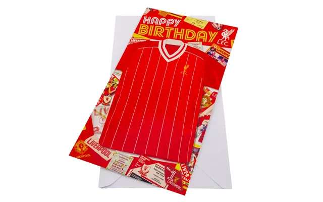 Liverpool Fc Fødselsdagskort Retro