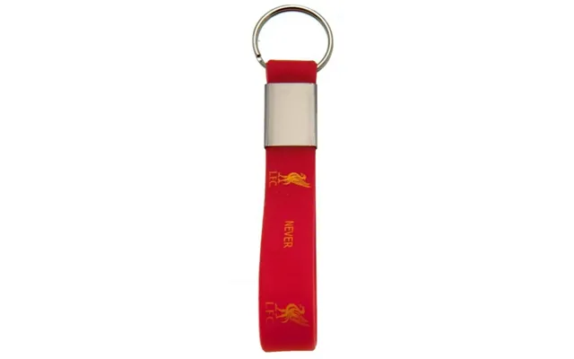Liverpool Fc Silicone Nøglering - Rød