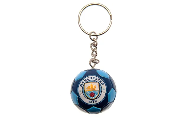 Manchester City Fc Fodbold Nøglering