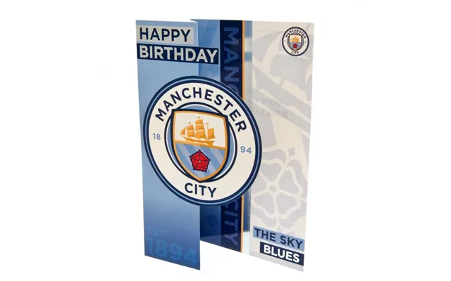 Manchester City Fc Fødselsdagskort