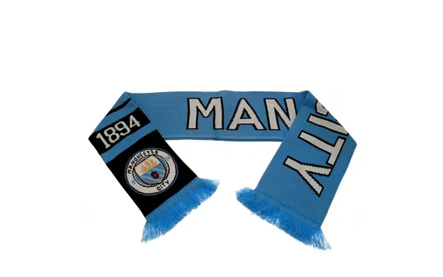 Manchester City Fc Halstørklæde - 132 Cm X 19 Cm