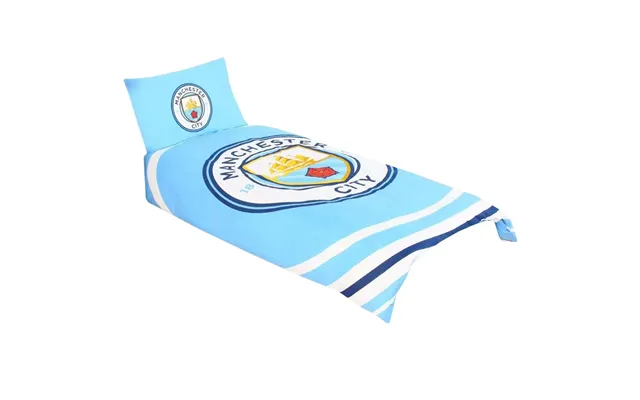 Manchester City Fc Sengetøj - 200 Cm. X 135 Cm