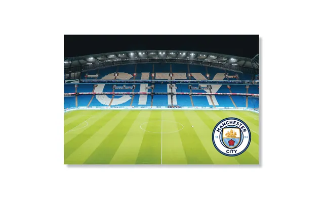 Manchester City Led Etihad Skilt