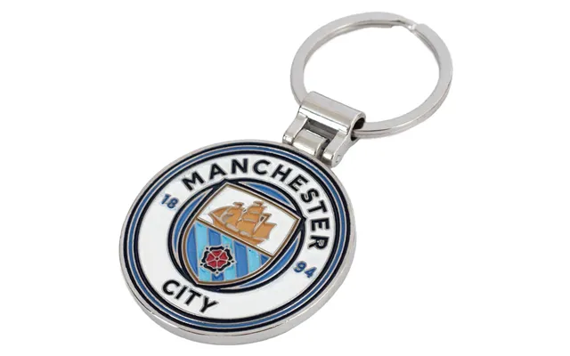 Manchester City Logo Nøglering