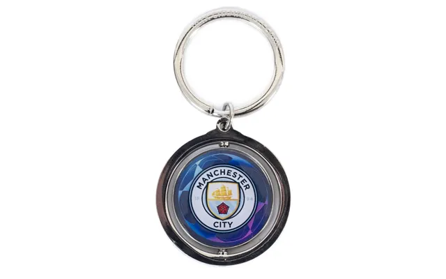 Manchester City Spinner Nøglering