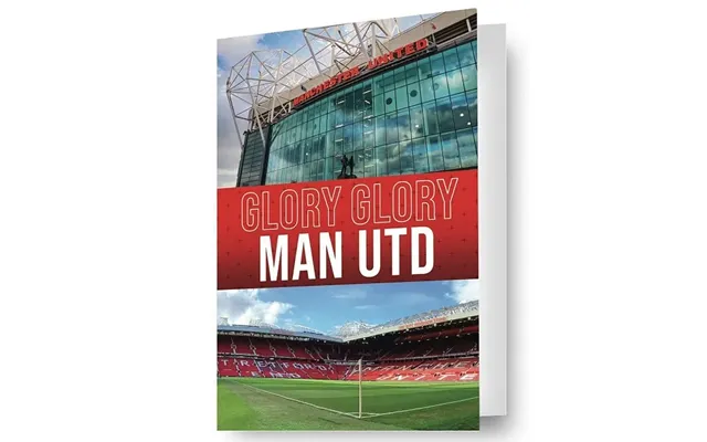 Manchester United 3d Fødselsdagskort