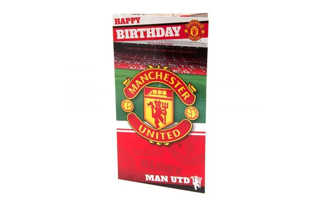 Manchester United Fc Fødselsdagskort