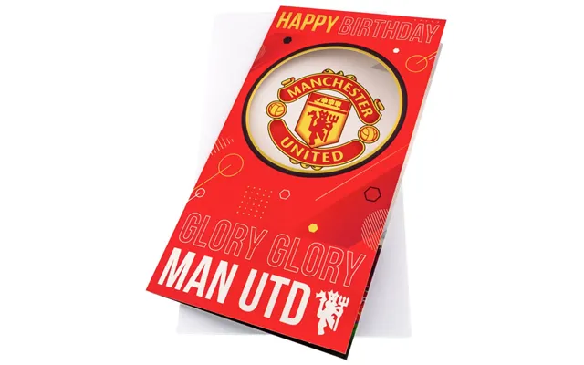 Manchester United Glory Fødselsdagskort
