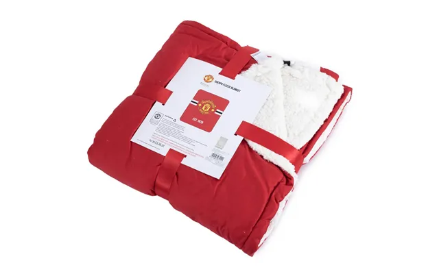 Manchester United Sherpa Fleece Tæppe