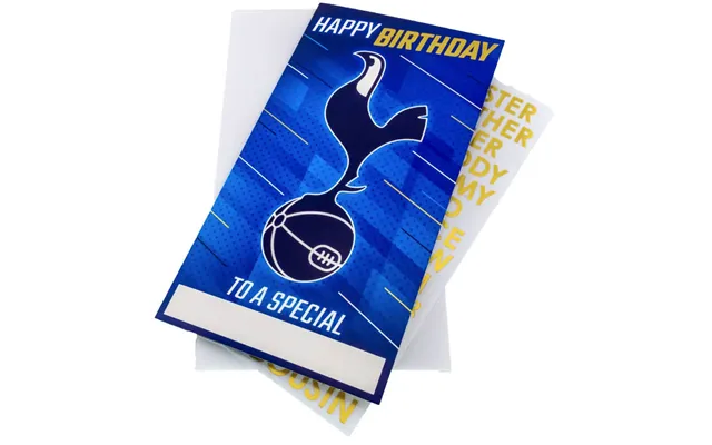Tottenham Hotspur Personligt Fødselsdagskort