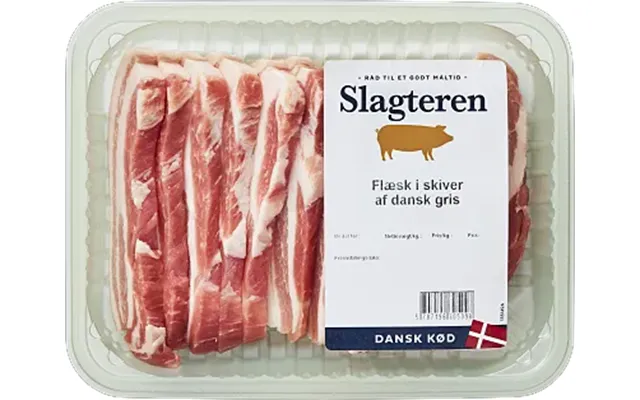 Flæsk I Skiver Slagteren