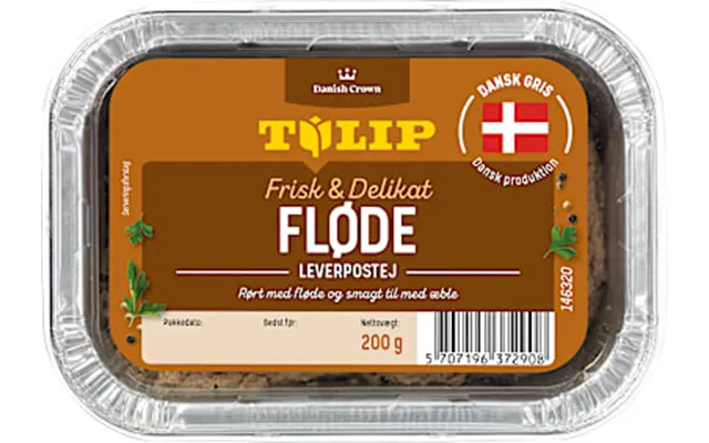 Fløde Postej Tulip