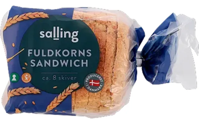 Fuldkornssand. Salling