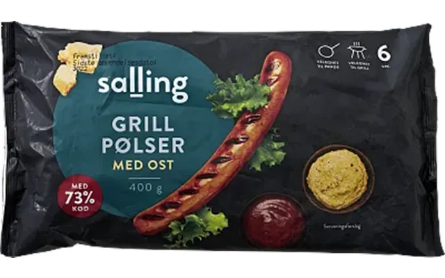 Grillpølse Ost Salling
