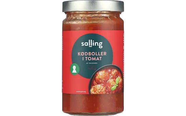 Kødbol. I Tomat Salling
